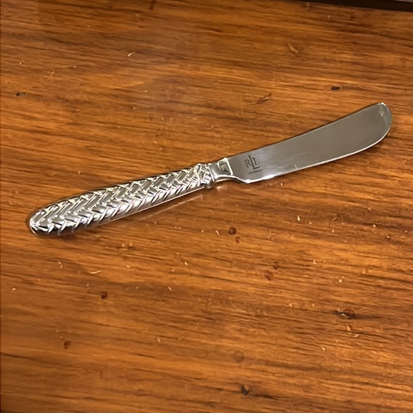 Ralph Lauren Watchband Pattern Cheese Cutting block board with knife vintage - Picture 12 of 14